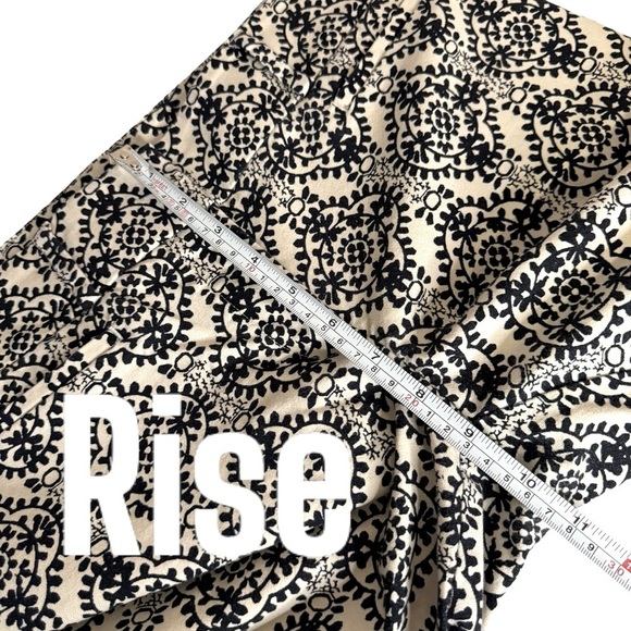 Loft Julie The Riviera geometric print crop Capri pants women’s 4 Ann Taylor - Picture 11 of 12